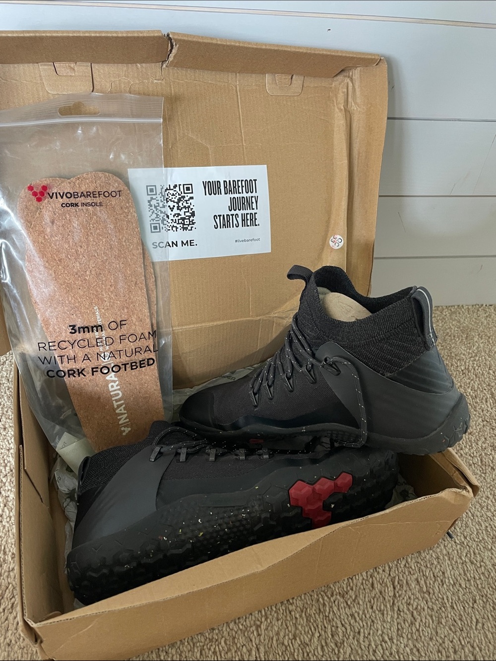 Vivo Barefoot Women's Magna Trail ll FG Hiking Shoe 40 Minimalist Athletic Shoes